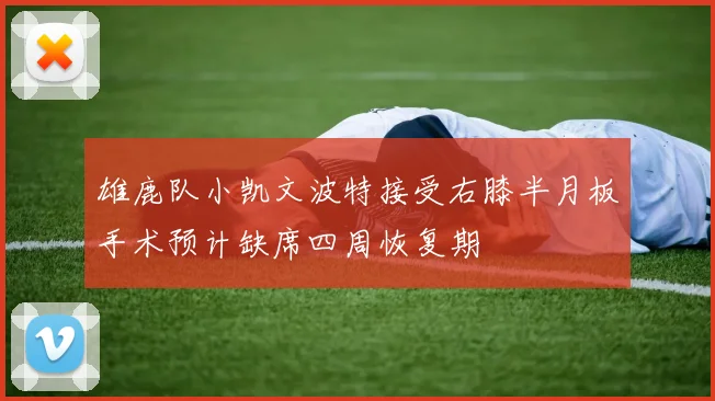 雄鹿队小凯文波特接受右膝半月板手术预计缺席四周恢复期